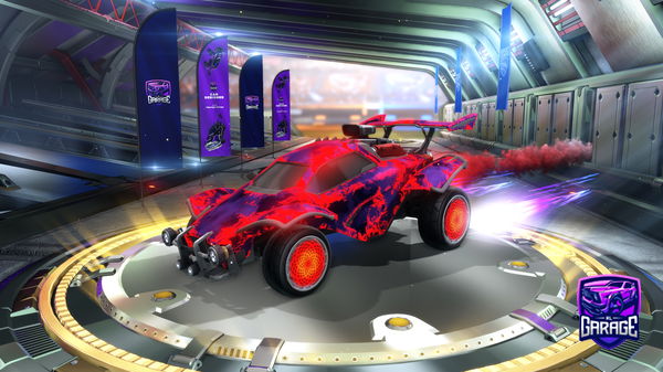 A Rocket League car design from Sasmosa