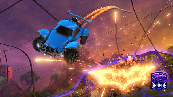 A Rocket League car design from YANDEL267