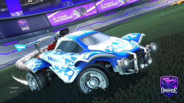 A Rocket League car design from EncryptedRL