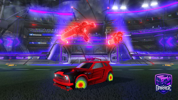 A Rocket League car design from Fazecharinho