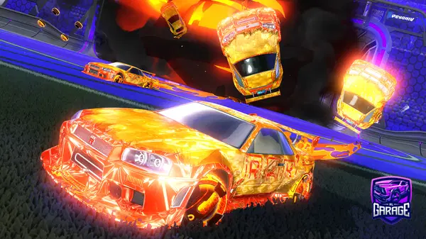 A Rocket League car design from SuperMommy