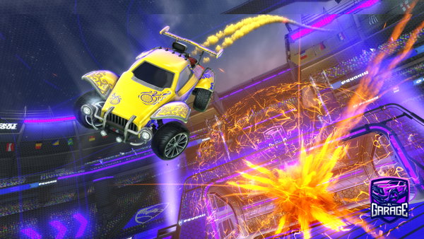A Rocket League car design from Yellowix_03