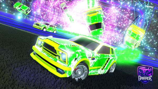 A Rocket League car design from yaaasdaddy