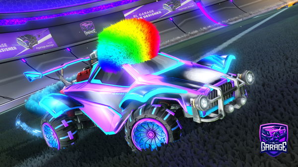 A Rocket League car design from OptixClxdzz