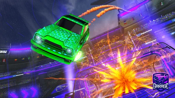 A Rocket League car design from nff511