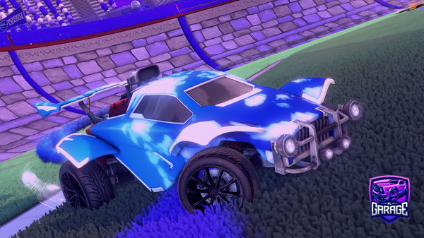 A Rocket League car design from mqheiro