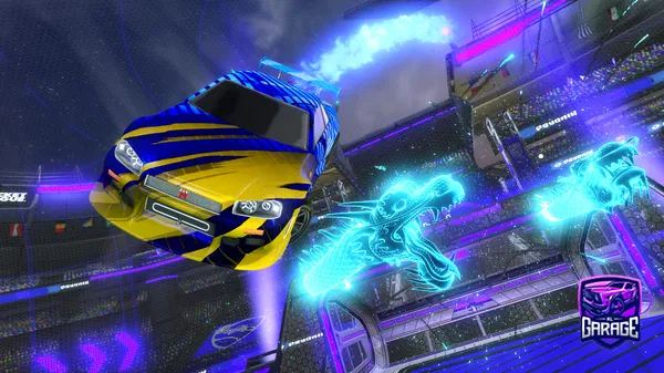 A Rocket League car design from SDsnappy