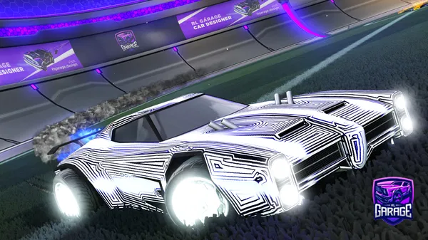 A Rocket League car design from intSyne