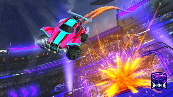 A Rocket League car design from Bogdij