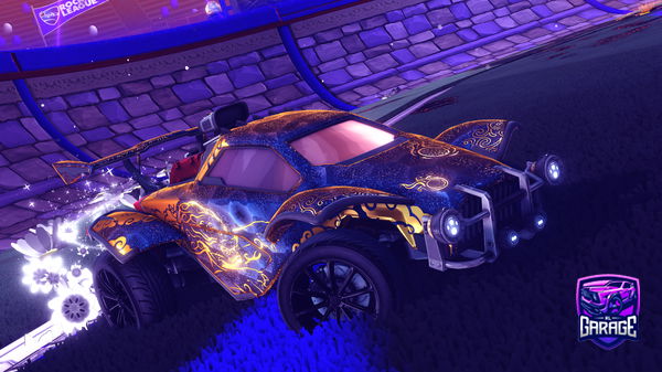 A Rocket League car design from CLT_Mizu