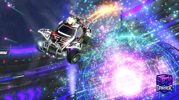 A Rocket League car design from Sync_1000