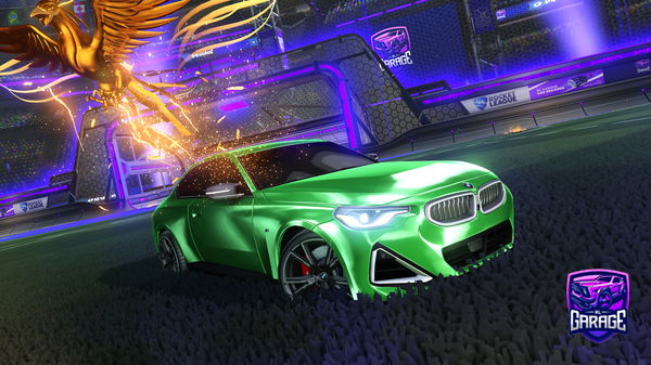 A Rocket League car design from Ibtesam