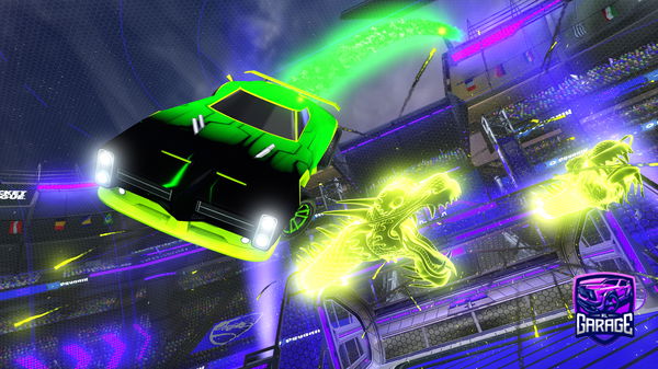 A Rocket League car design from winbros10