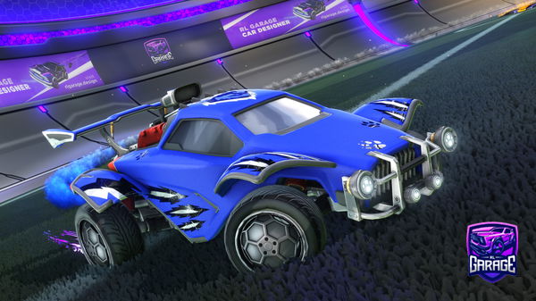 A Rocket League car design from aka-SkyBlue