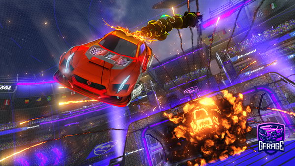 A Rocket League car design from SadOxymoron