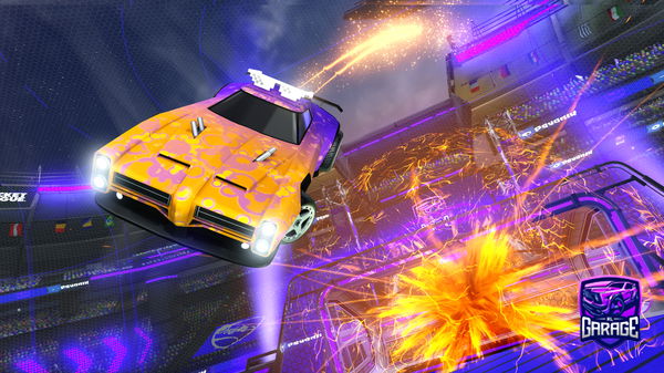 A Rocket League car design from Cxle7328