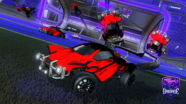 A Rocket League car design from thisismiek