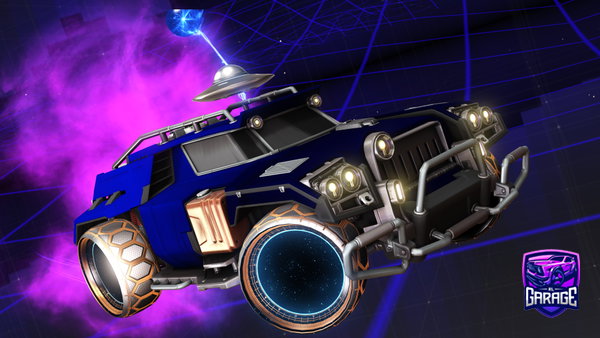 A Rocket League car design from PhoenixUzumaki