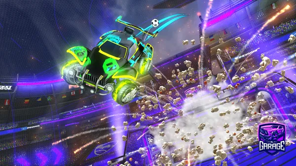 A Rocket League car design from JustVoiter