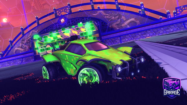 A Rocket League car design from NJOBE_25