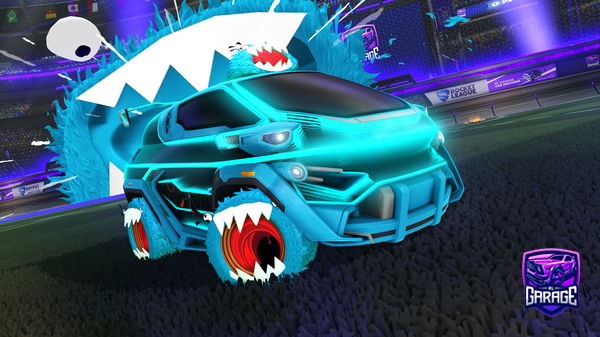 A Rocket League car design from R280