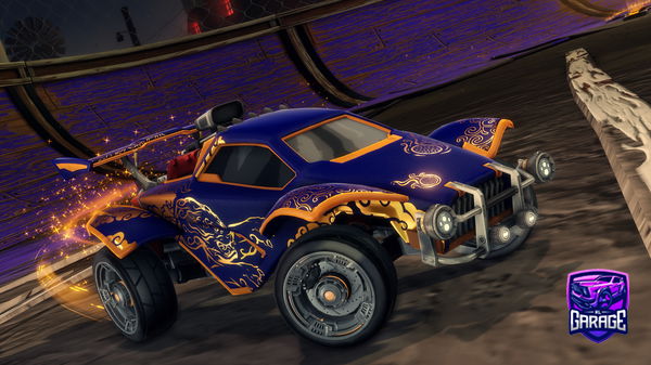 A Rocket League car design from okokokokokokokokok