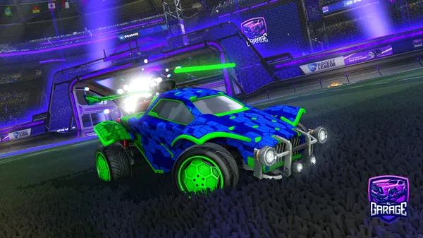 A Rocket League car design from seantom2