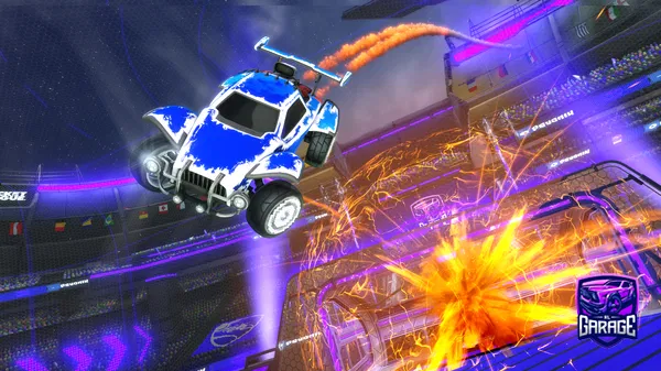 A Rocket League car design from SuperTitan702