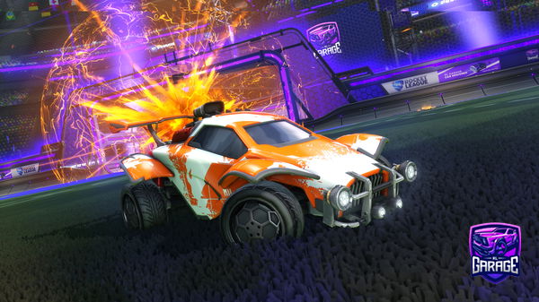 A Rocket League car design from zxrkz