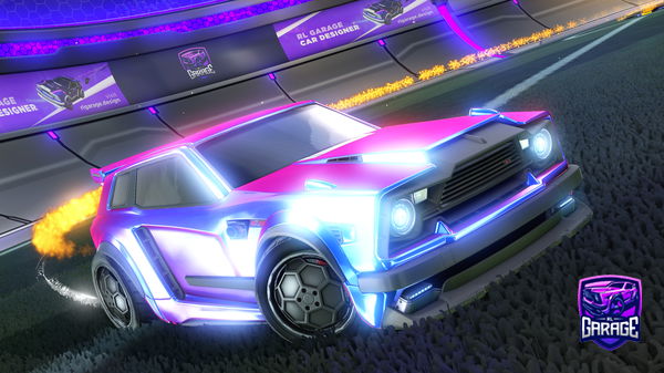 A Rocket League car design from jakl2