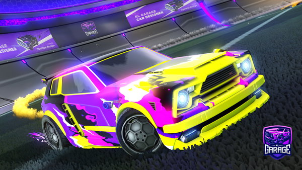 A Rocket League car design from ao_i