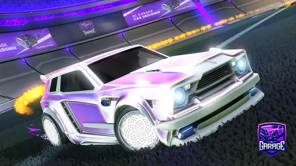 A Rocket League car design from wataya