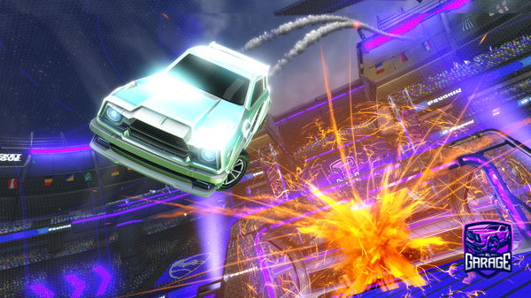 A Rocket League car design from Iceeee21