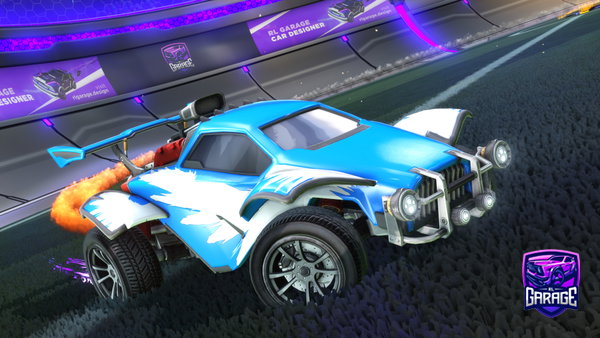 A Rocket League car design from PulceIsWashed