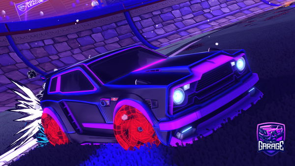 A Rocket League car design from RocketyRocketBoi