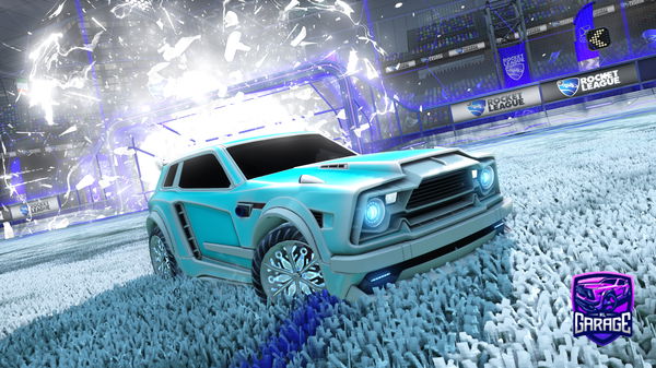 A Rocket League car design from babayoman