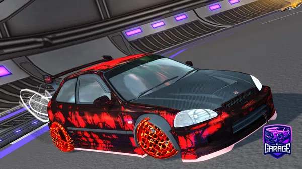 A Rocket League car design from FartNostrilzman