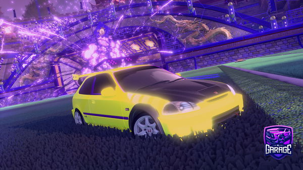 A Rocket League car design from K-PLAYS