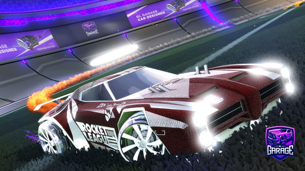 A Rocket League car design from Evildragonlive