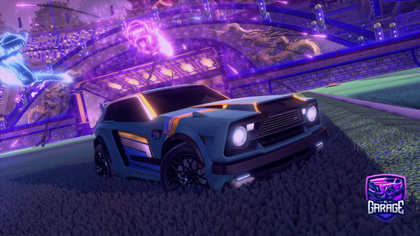 A Rocket League car design from FLP_Math_