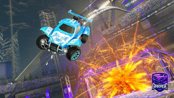 A Rocket League car design from 3kho