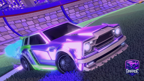 A Rocket League car design from vysembus