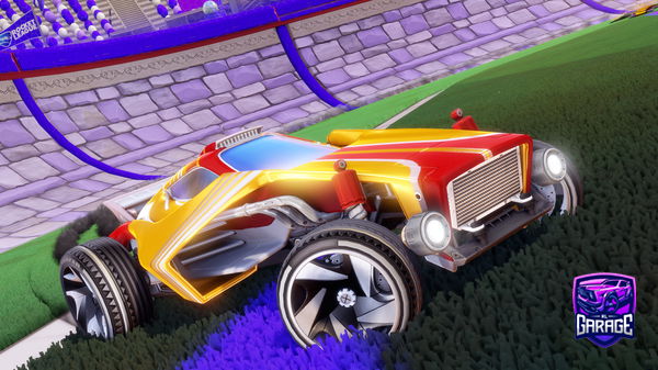 A Rocket League car design from AsylumRL