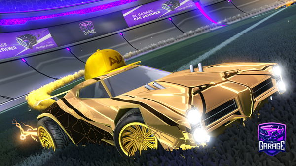 A Rocket League car design from Jebve