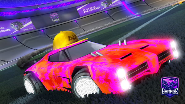 A Rocket League car design from im_liquid_73