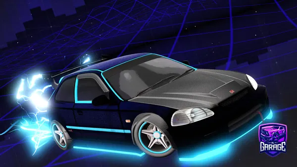 A Rocket League car design from DzOz