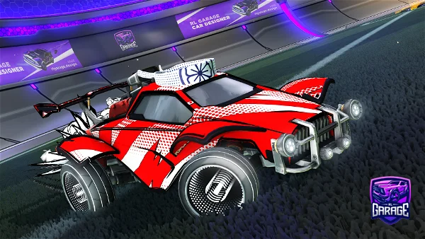 A Rocket League car design from BarrX2
