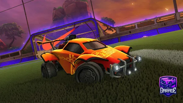 A Rocket League car design from RAW12Chelsea