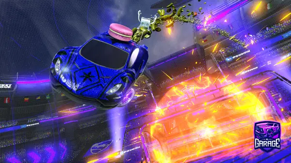 A Rocket League car design from Volt1c_fr