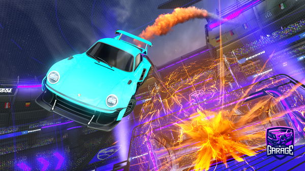 A Rocket League car design from paogh